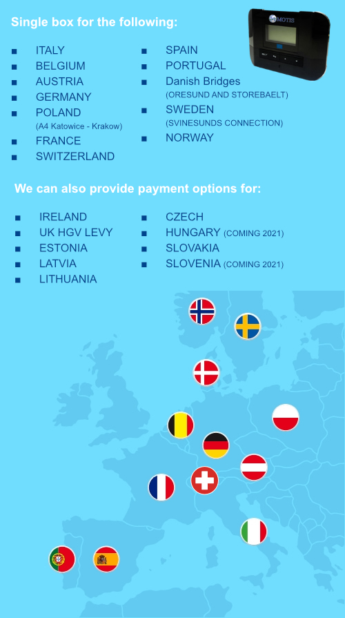 Motorway Tolls – One Box Solution