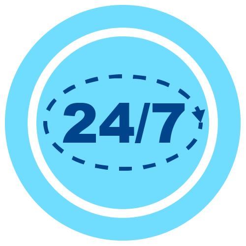 Open 24 hours