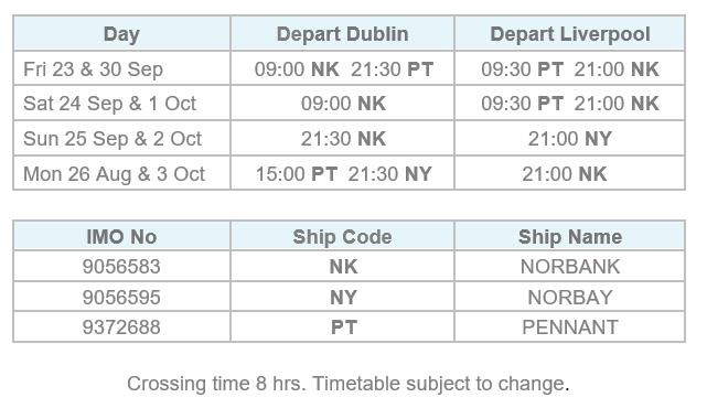 Timetable