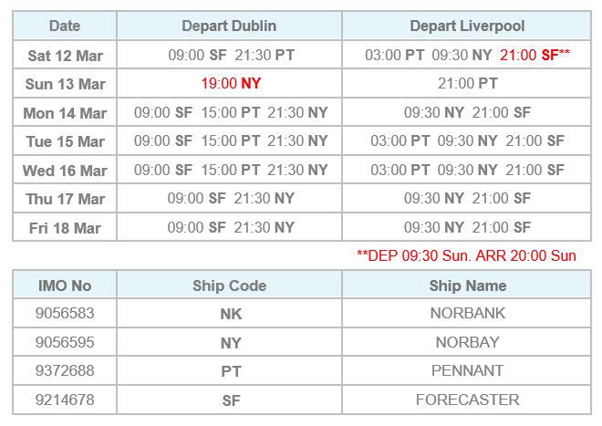 Timetable