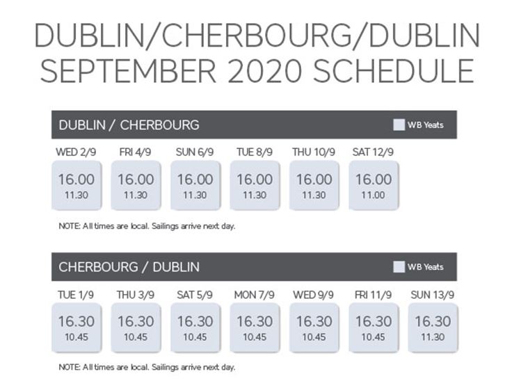 September Schedule