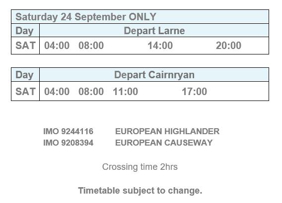 timetable