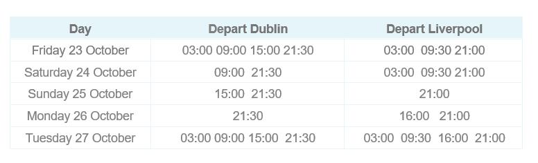 timetable