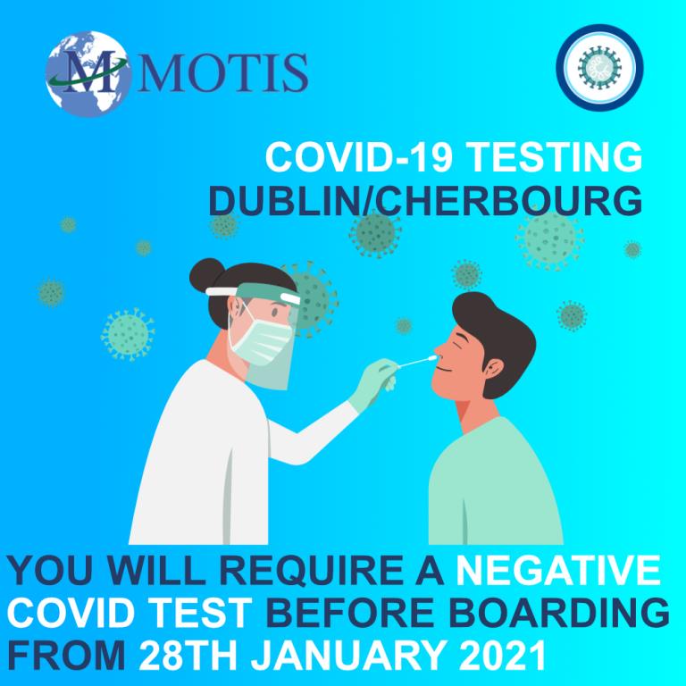 Dublin > Cherbourg Covid Tests image 